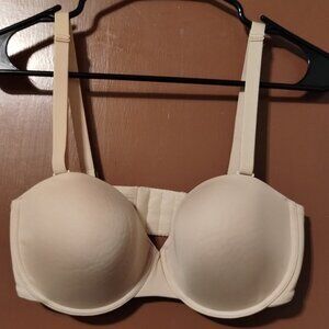 Wacoal Red Carpet Bra 854219 beige Convertible Strapless UNDERWIRE size 36DD